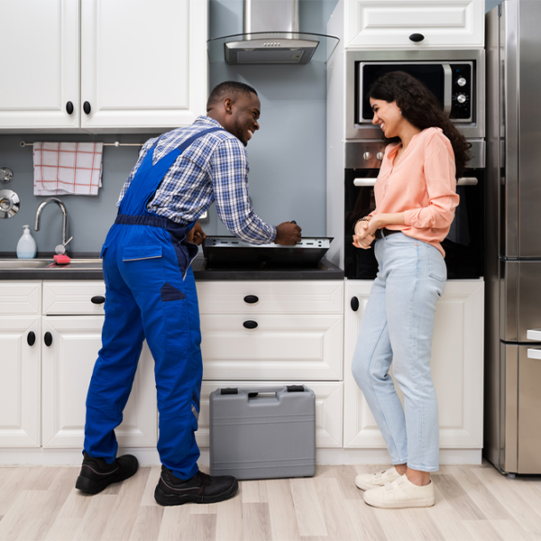 can you provide an estimate for cooktop repair before beginning any work in Sprague